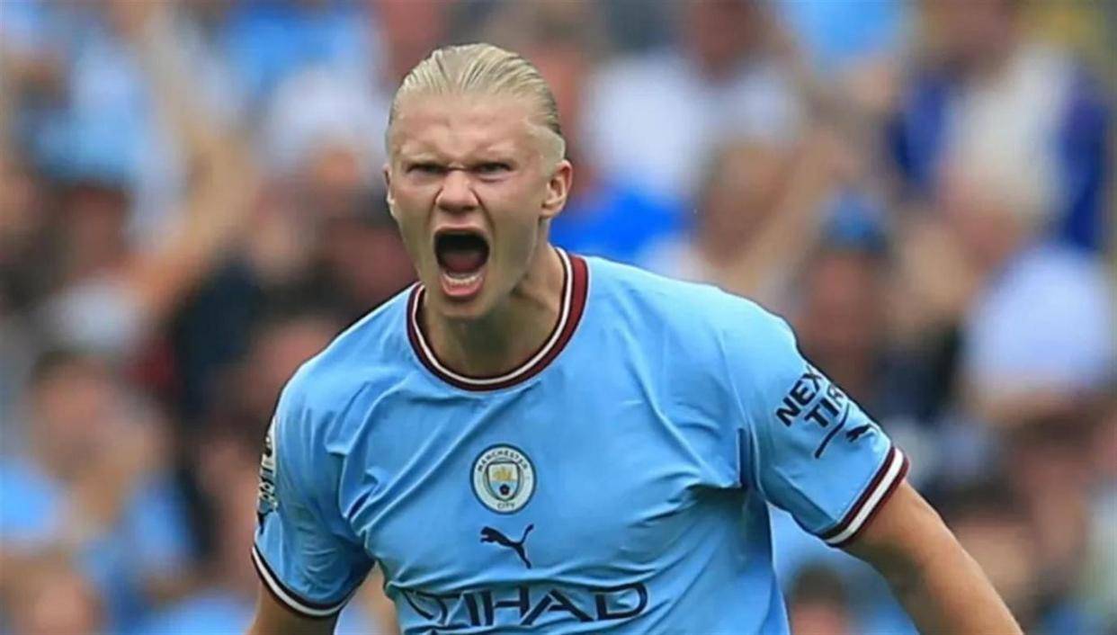 54場55球！哈蘭德只差1球超范尼，馬上歐冠歷史第8的寶座